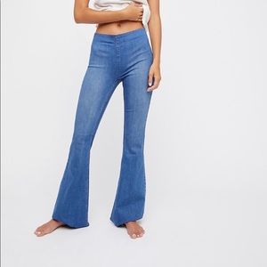 Free people pull on penny jeans
